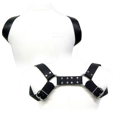 LEATHER BODY HOLSTER HARNESS - BDSM /ΑΞΕΣΟΥΑΡ
