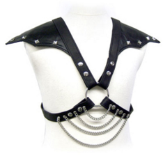 LEATHER BODY WITH SHOULDER WINGS - BDSM /ΑΞΕΣΟΥΑΡ