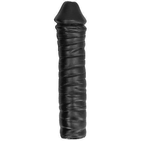 ALL BLACK DONG 38CM Μαύρο dildo - Dildos  /  Ομοιώματα  πέους
