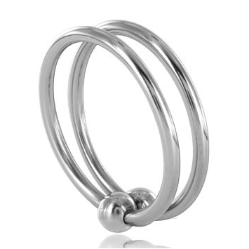 METALHARD DOUBLE GLANS RING 28MM - ΑΞΕΣΟΥΑΡ ΠΕΟΥΣ