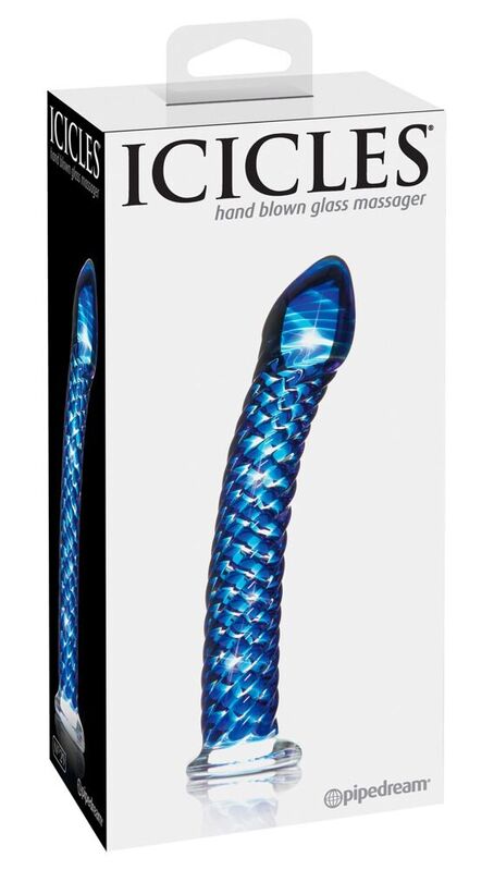 ICICLES NUMBER 29 HAND BLOWN GLASS MASSAGER - ΠΡΩΚΤΙΚΟ