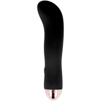 DOLCE VITA RECHARGEABLE VIBRATOR TWO BLACK 10 SPEED