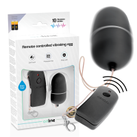 ONLINE REMOTE CONTROLLED VIBRATING EGG - BLACK
