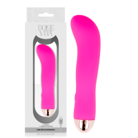 DOLCE VITA RECHARGEABLE VIBRATOR TWO PINK 10 SPEEDS