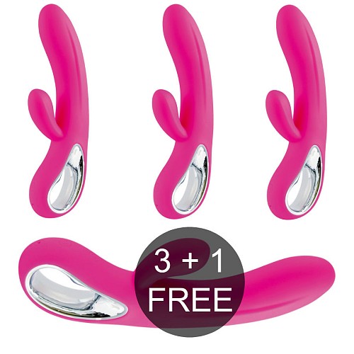AMORESSA TROY PREMIUM SILICONE RECHARGEABLE 3 + 1 FREE - ΠΡΟΣΟΜΟΙΩΤΕΣ