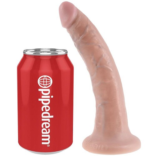 KING COCK 7 COCK FLESH 17.8 CM - Dildos  /  Ομοιώματα  πέους