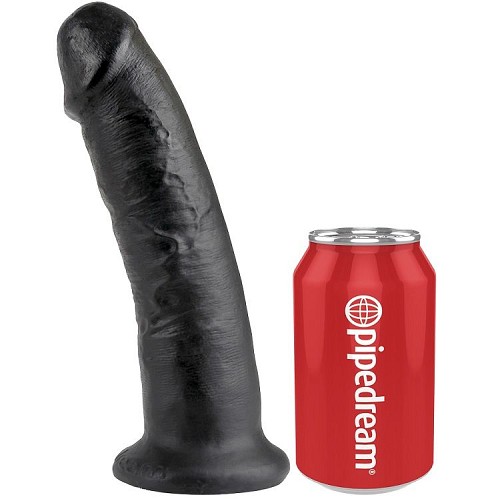 KING COCK 9 COCK BLACK 22.9 CM - Dildos  /  Ομοιώματα  πέους