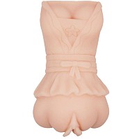 CRAZY BULL - MASTURBADOR WATER SKIN VAGINA WITH VIBRATING BULLETS