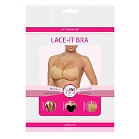 BYEBRA LACE-IT BRA CUP C IN BLACK