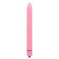 GLOSSY SLIM VIBRATOR PINK