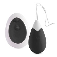 INTENSE JAN VIBRATING EGG REMOTE DEEP BLACK