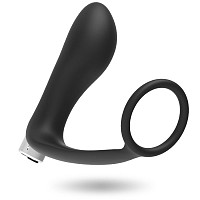 ADDICTED TOYS PROSTATIC VIBRATOR BLACK RECHARGEABLE