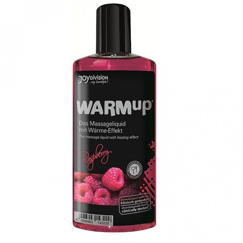 WARMUP OIL RASPERRY - 100% ΒΡΩΣΙΜΑ ΕΛΑΙΑ