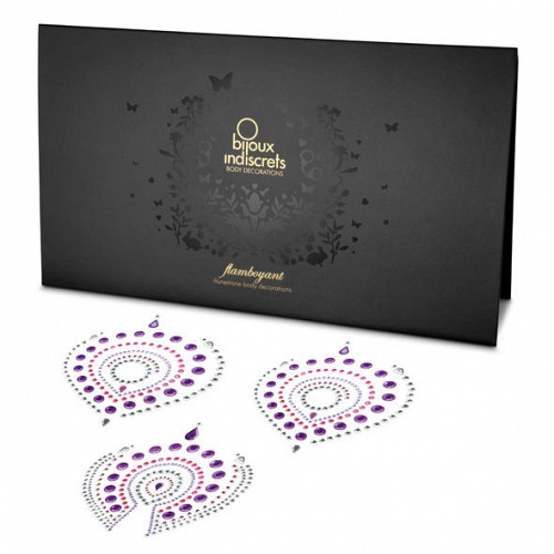 BIJOUX INDISCRETS FLAMBOYANT PURPLE&PINK - SEXY ΑΞΕΣΟΥΑΡ