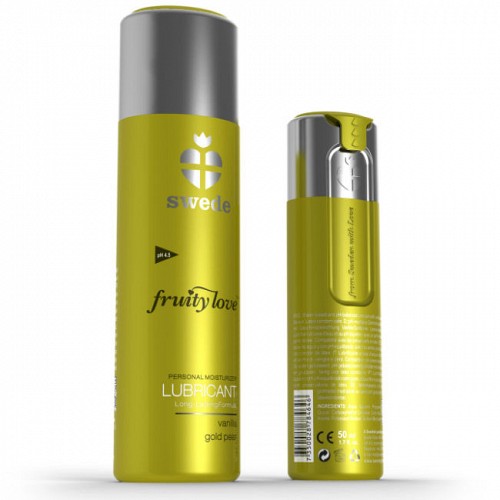 SWEDE FRUITY LOVE LUBRICANT VANILLA GOLD PEAR 100 ML - ΛΙΠΑΝΤΙΚΑ