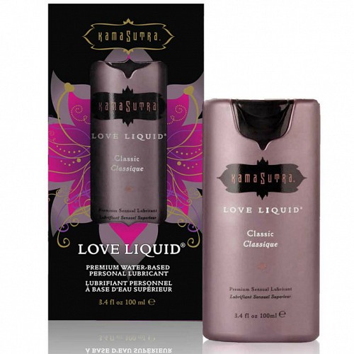 KAMASUTRA LOVE LIQUID 100ml - Water-based λιπαντικά νερού