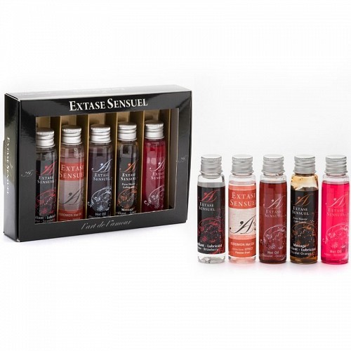 EXTASE SENSUAL COFFRET TRICK OR TREAT - 100% ΒΡΩΣΙΜΑ ΕΛΑΙΑ
