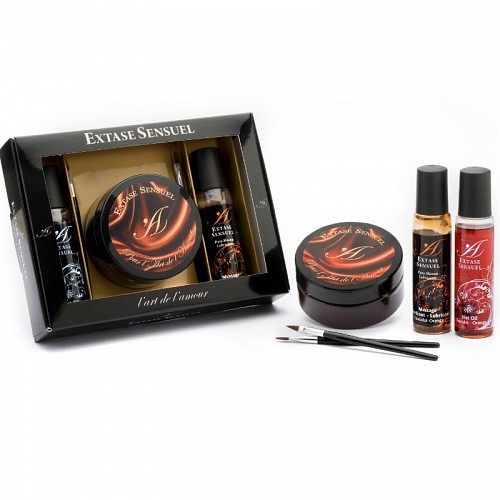 EXTASE SENSUAL KIT COFFRET CHOCOLAT AFRODISIAC - ΑΦΡΟΔΙΣΙΑΚΟ ΑΠΟΤΕΛΕΣΜΑ