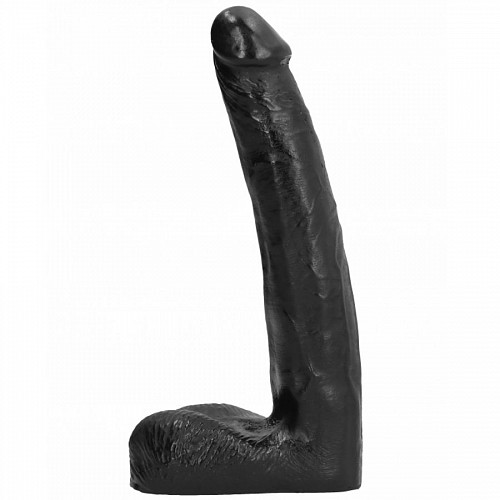 ALL BLACK DILDO 21CM  Μαύρο dildo - Dildos  /  Ομοιώματα  πέους