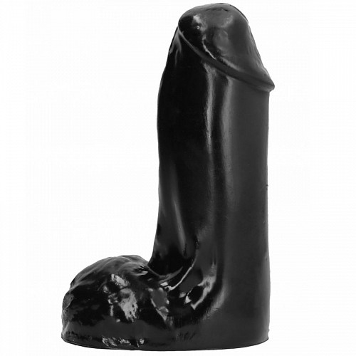 ALL BLACK DILDO 13CM μαύρο dildo - Dildos  /  Ομοιώματα  πέους