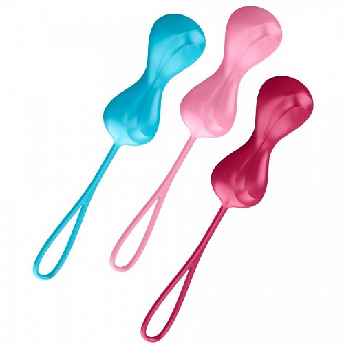 SATISFYER LOVEBALLS TRAINING SET 1 - ΟΡΧΕΙΣ