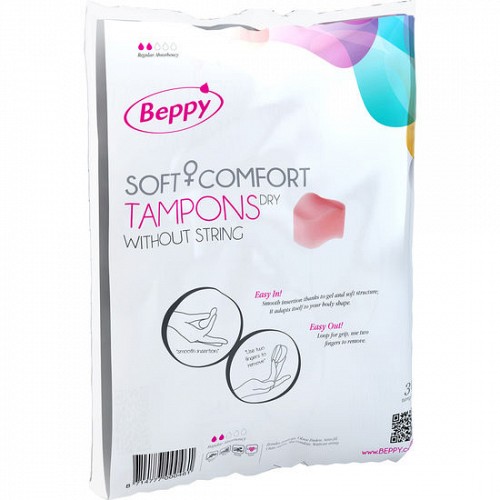 BEPPY SOFT-COMFORT TAMPONS DRY 30 UNITS - ΠΑΡΑΦΑΡΜΑΚΕΥΤΙΚΑ SEX SHOP