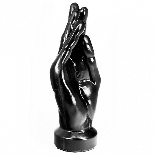 HUNG SYSTEM  ANAL PLUG HELLO BLACK COLOR 23.7CM - ΠΡΩΚΤΙΚΟ