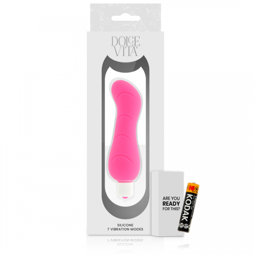 DOLCE VITA  G-SPOT PINK SILICONE - ΠΡΟΣΟΜΟΙΩΤΕΣ