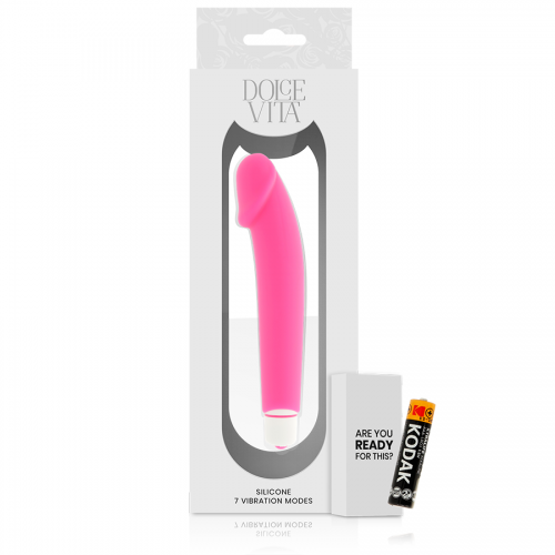 DOLCE VITA  REALISTIC PINK SILICONE - ΠΡΟΣΟΜΟΙΩΤΕΣ