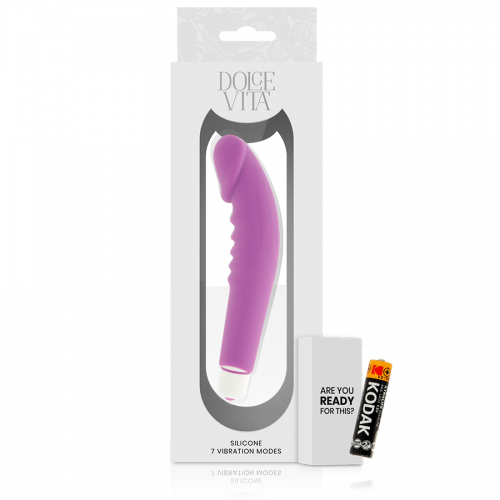 DOLCE VITA  REALISTIC PLEASURE PURPLE SILICONE - ΠΡΟΣΟΜΟΙΩΤΕΣ