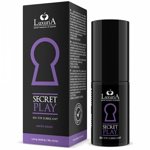 LUXURIA SECRET PLAY SEX TOYS LUBRICANT 30 ML - Water-based λιπαντικά νερού