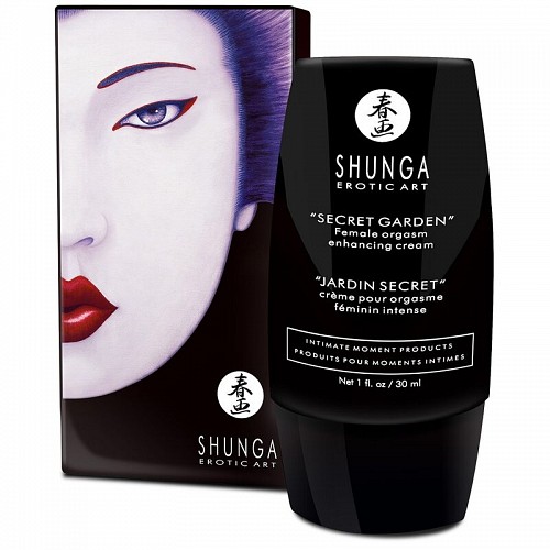 SHUNGA FEMALE ORGASM CREAM SECRET GARDEN - ΑΦΡΟΔΙΣΙΑΚΟ ΑΠΟΤΕΛΕΣΜΑ
