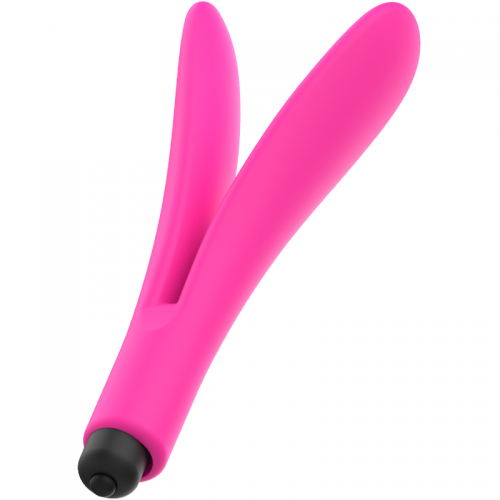 OHMAMA DUAL MULTIFUNTION PINK VIBRATOR XMAS EDITION - ΠΡΟΣΟΜΟΙΩΤΕΣ