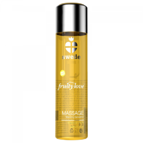 SWEDE FRUITY LOVE WARMING EFFECT MASSAGE OIL TROPICAL FRUITY WITH HONEY 120 ML. - ΕΛΑΙΑ ΓΙΑ MASSAGE ΚΑΙ ΚΡΕΜΕΣ