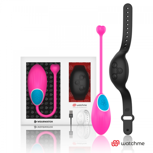 WEARWATCH EGG WIRELESS TECHNOLOGY WATCHME FUCHSIA / JET BLACK - ΤΗΛΕΧΕΙΡΙΖΟΜΕΝΑ SEX TOYS