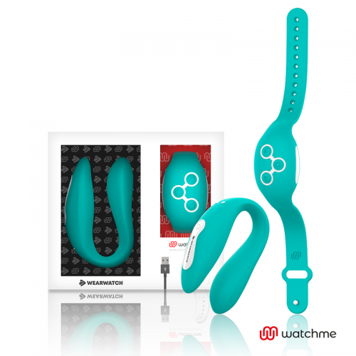 WEARWATCH DUAL PLEASURE  WIRELESS TECHNOLOGY WATCHME LIGHT GREEN - ΤΗΛΕΧΕΙΡΙΖΟΜΕΝΑ SEX TOYS