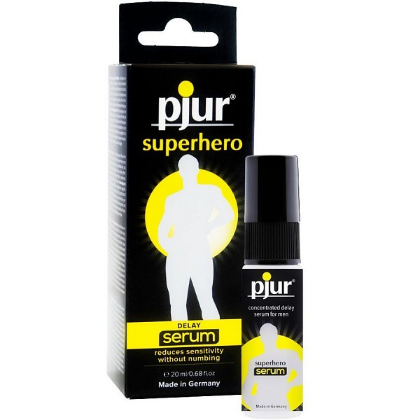 PJUR SUPERHERO CONCENTRATED DELAY SERUM 20ML.