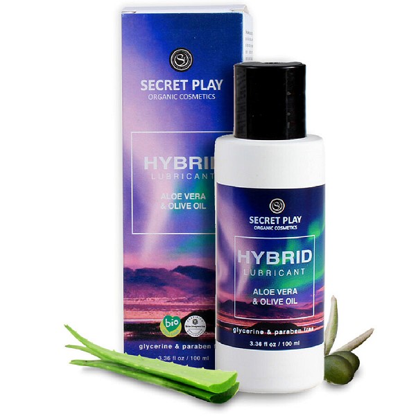 SECRETPLAY LUBRICANT ORGANIC HYBRID 100ML