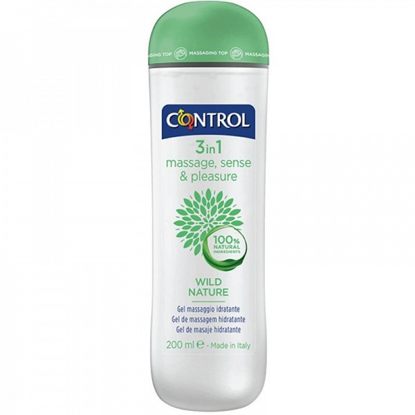 CONTROL WILD NATURE GEL MASSAGE 3 IN 1 200 ML