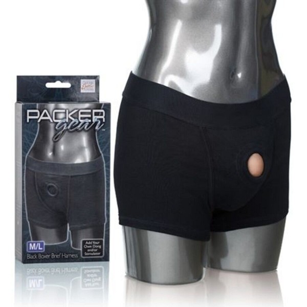 CALEX PACKER GEAR BOXER BRIEF HARNESS M/L