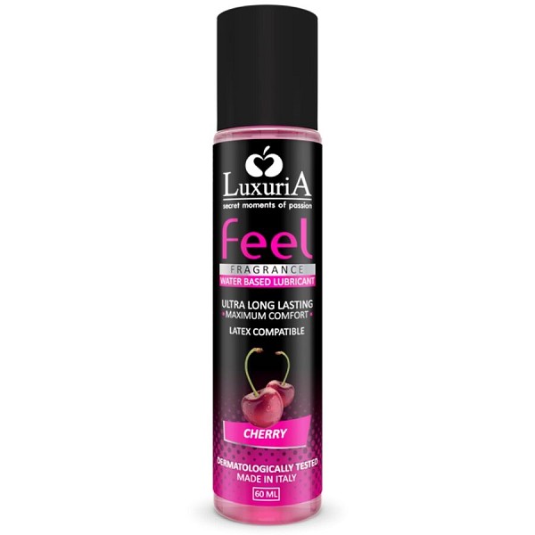 LUXURIA FEEL CHERRY WATER BASED LUBRICANT 60 ML