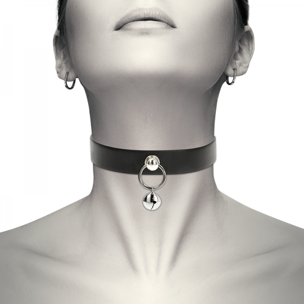 COQUETTE HAND CRAFTED CHOKER JINGLE BELL