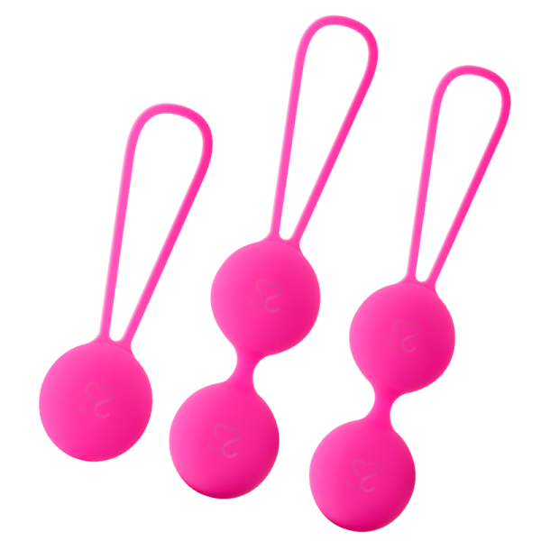 MORESSA OSIAN SET PREMIUM SILICONE  PINK