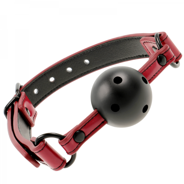 FETISH SUBMISSIVE DARK ROOM  BREATHABLE BALL GAG