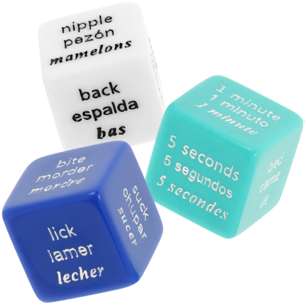 WATERFEEL EROTIC DICE GAME  ES/FR/EN