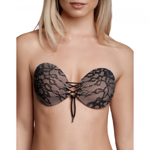 BYE BRA ROUND LACE-IT BRA LACE SIZE D - ΣΟΥΤΙΕΝ