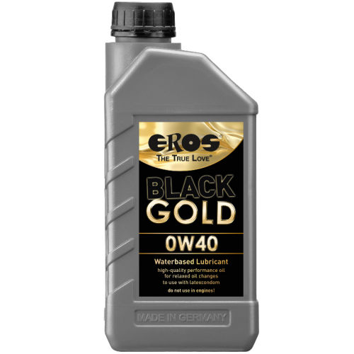 EROS BLACK GOLD 0W40 WATERBASED LUBRICANT 1000ML - Water-based λιπαντικά νερού