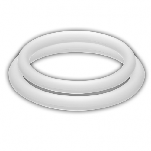 POTENZ DUO RINGS MEDIUM WHITE - XXX TOYS