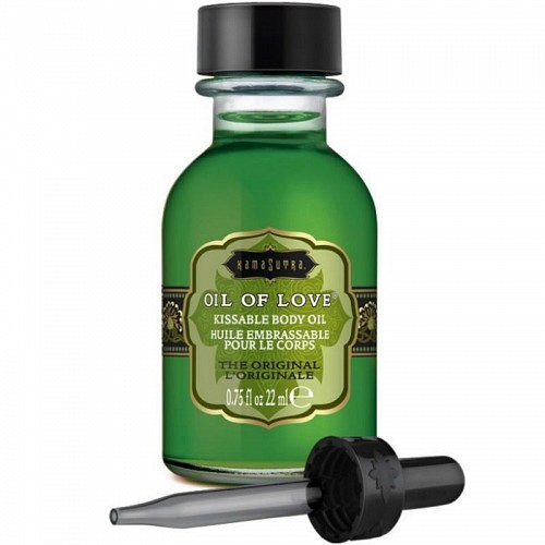 KAMASUTRA KISSABLE OIL OF LOVE FOREPLAYS THE ORIGINAL 22 ML - ΕΛΑΙΑ ΚΑΙ ΛΙΠΑΝΤΙΚΑ