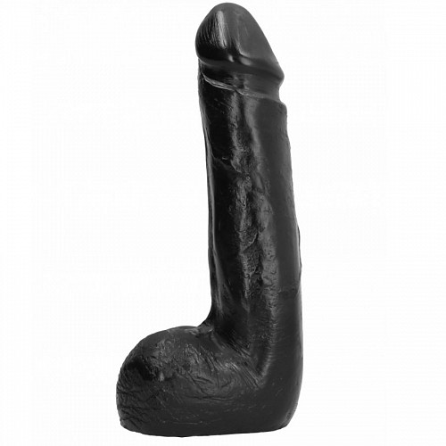 ALL BLACK DILDO  SMOTH   20 CM - Dildos  /  Ομοιώματα  πέους